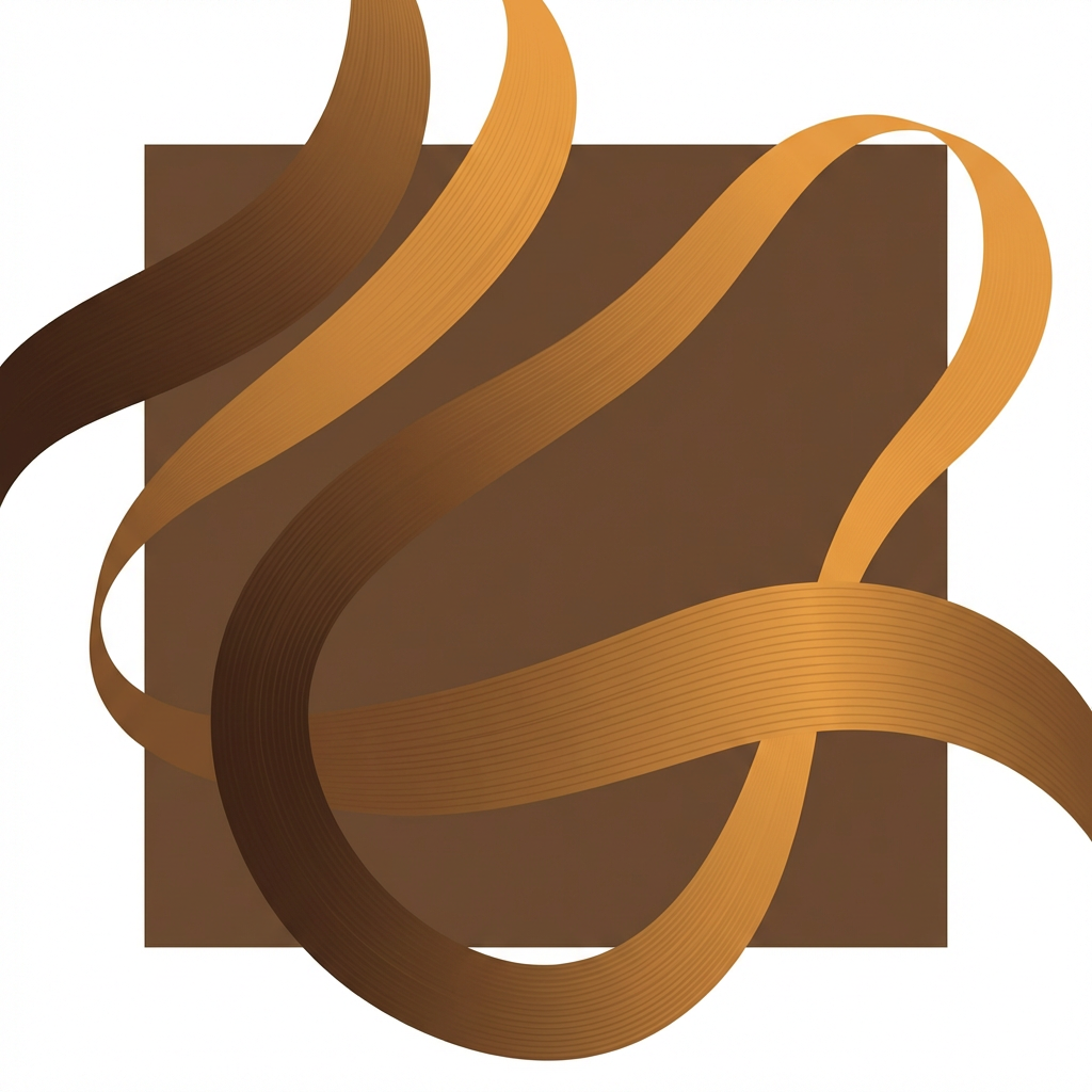 Des Formes et des Rubans sculptural art print